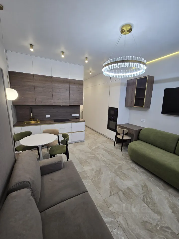 Студия, 30 м², 3/43 этаж