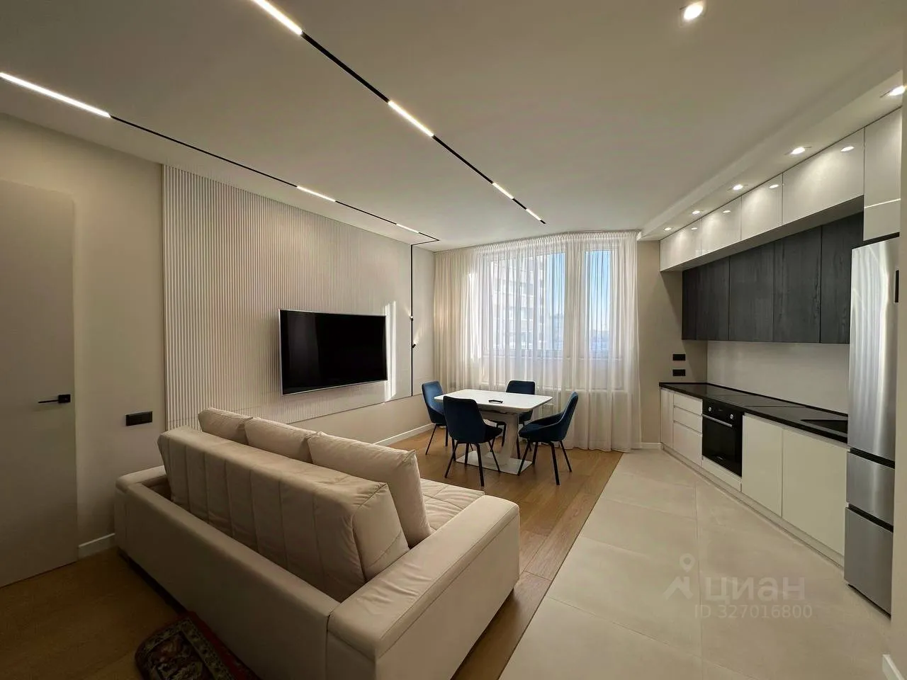 1-комн. квартира, 45 м², 8/19 этаж