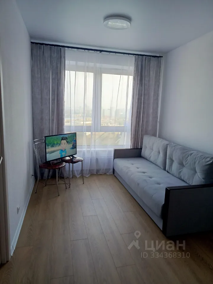 1-комн. квартира, 33 м², 25/38 этаж