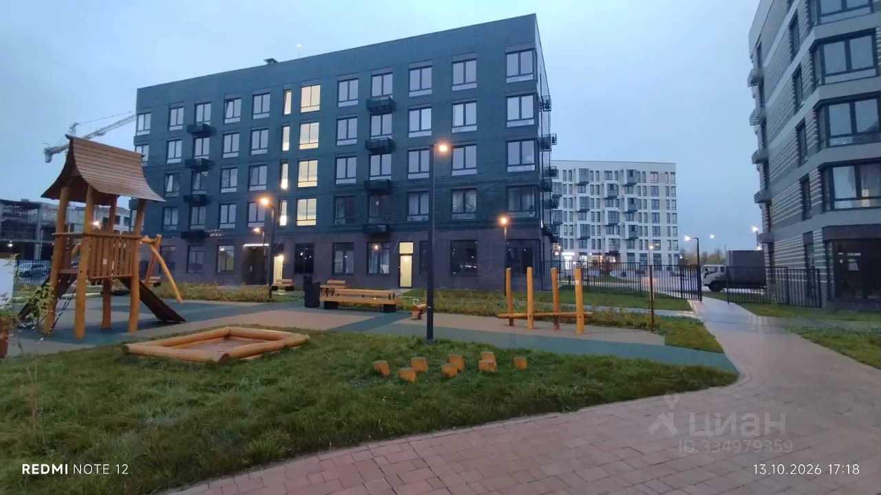 Студия, 27 м², 1/5 этаж