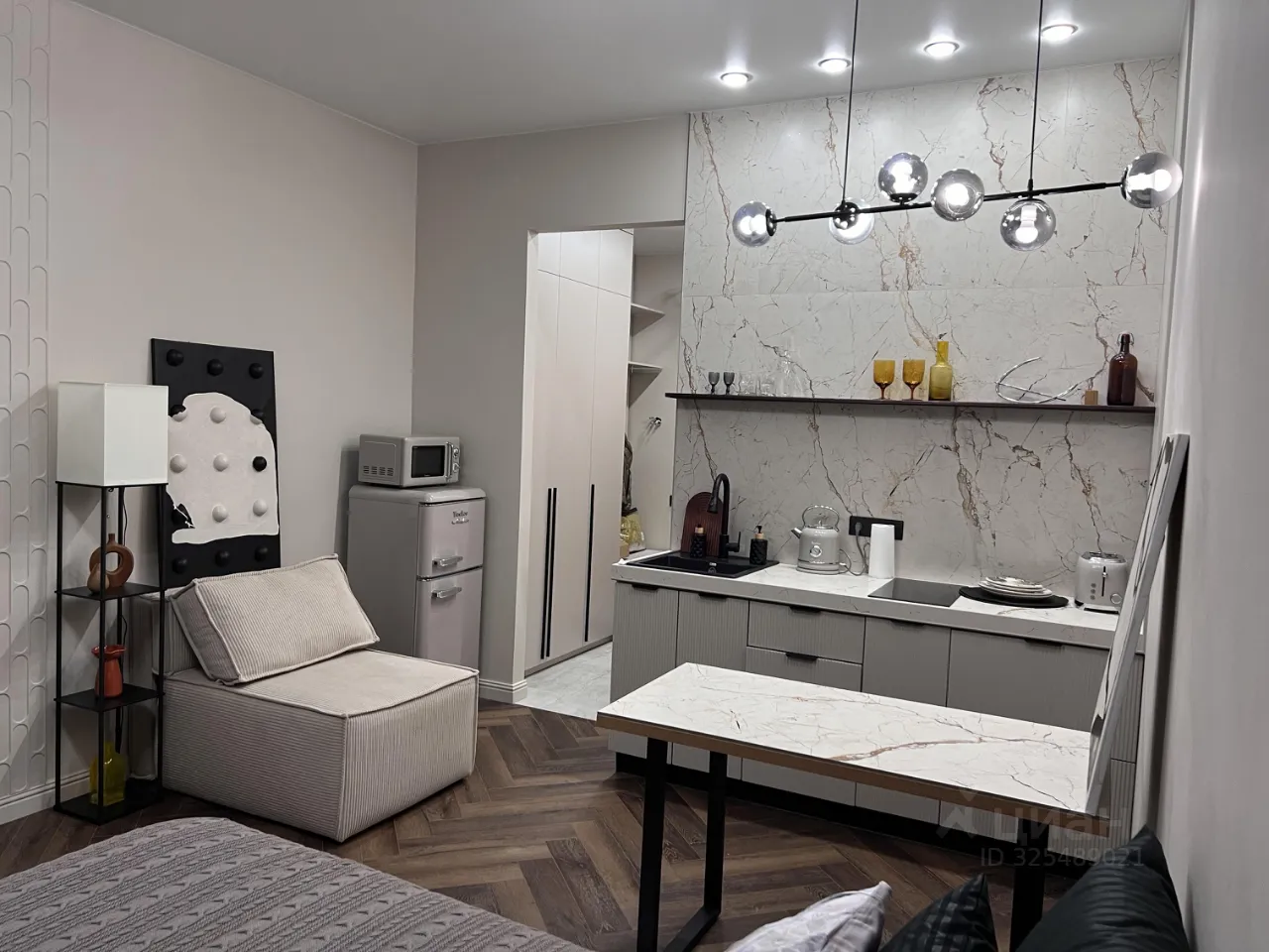 Студия, 26 м², 19/28 этаж