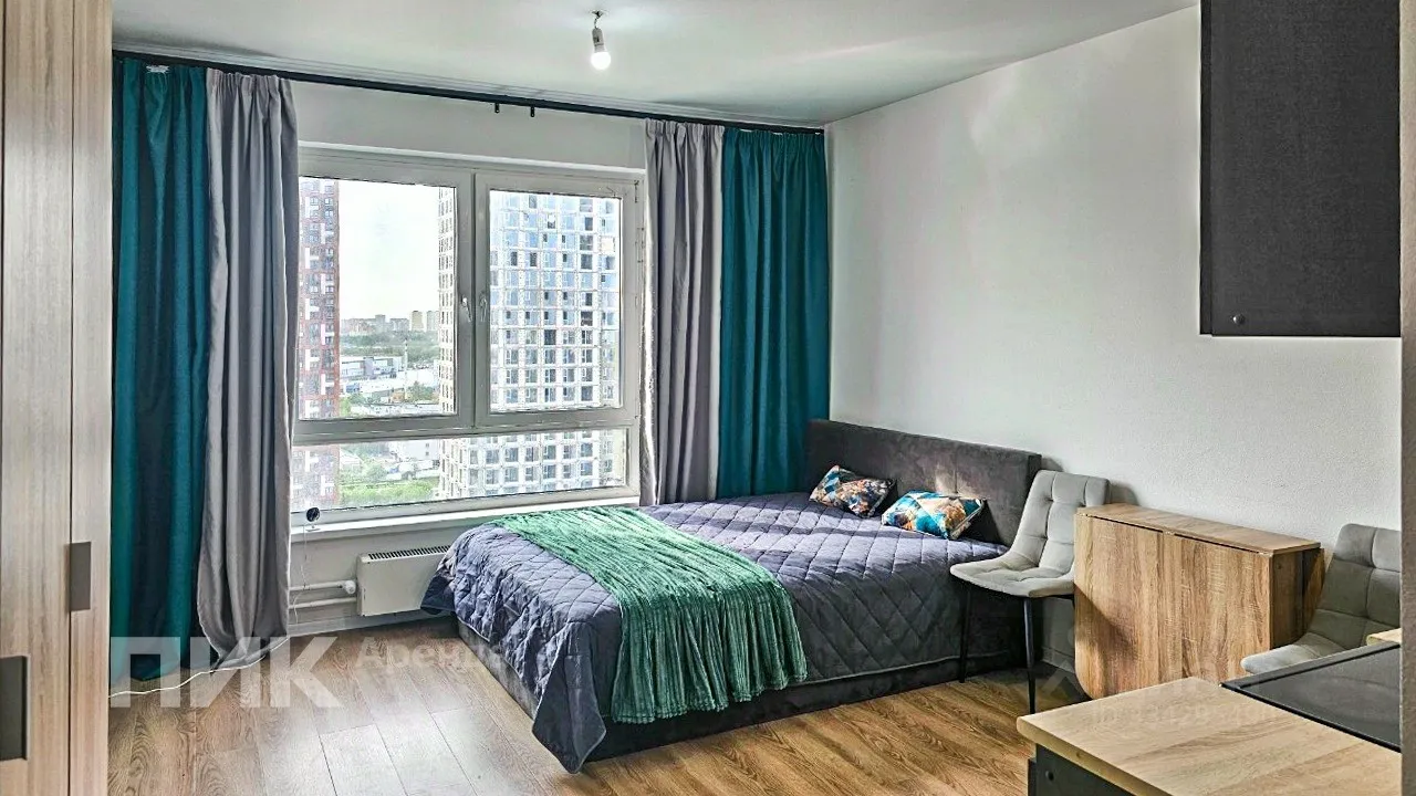 Студия, 23,4 м², 21/33 этаж