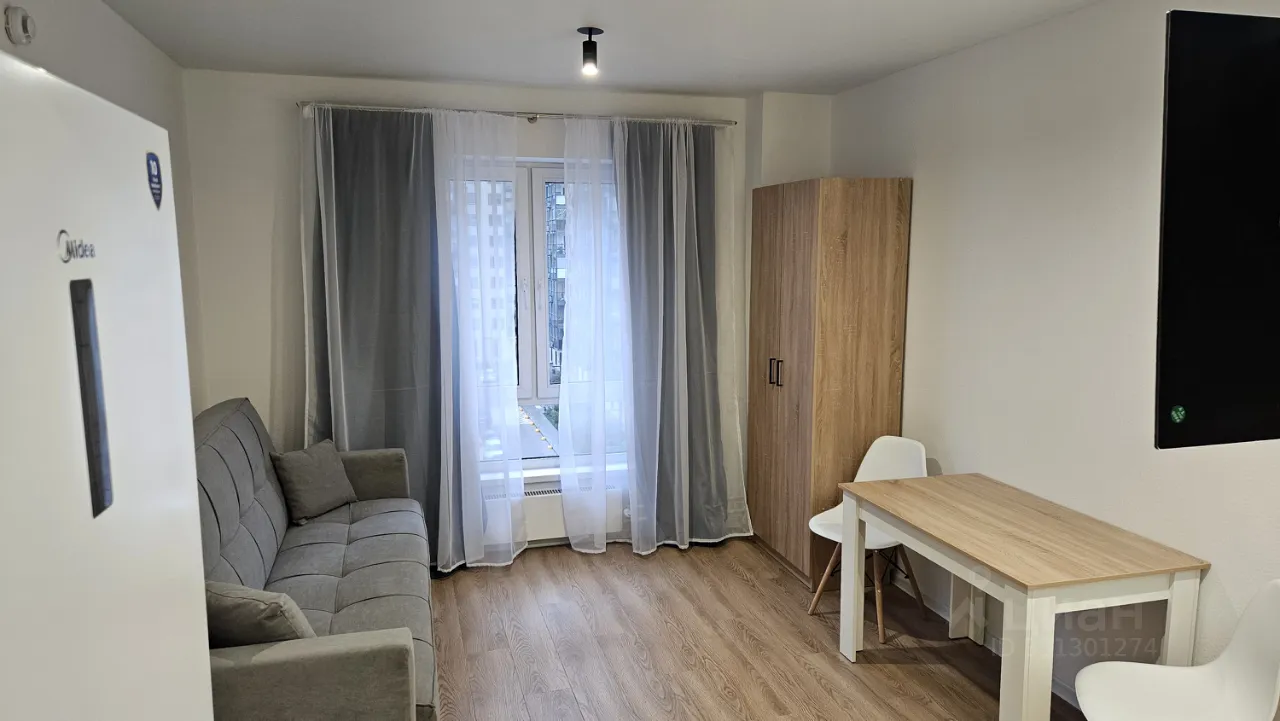 Студия, 20 м², 6/19 этаж