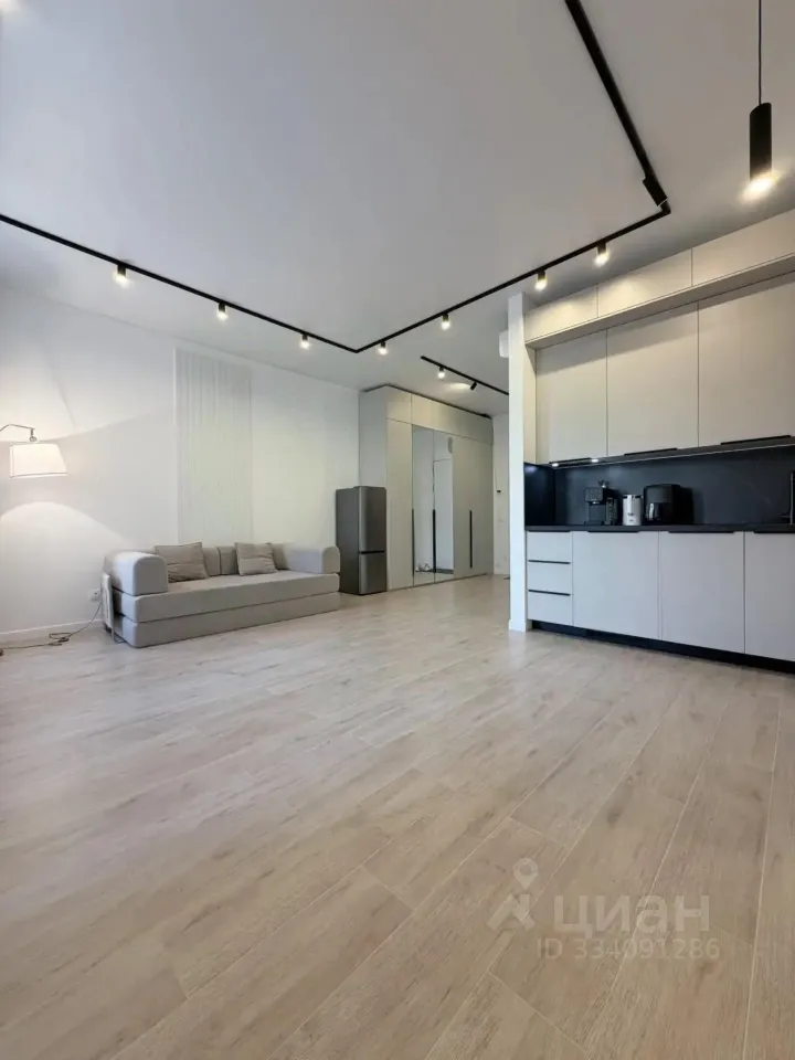 Студия, 32 м², 2/21 этаж