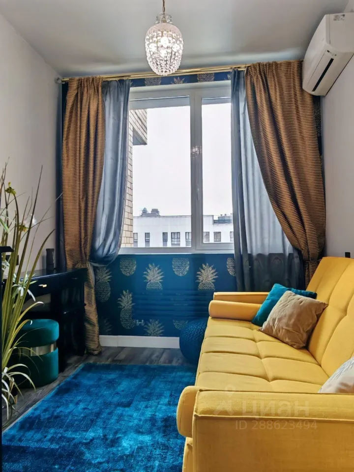 2-комн. квартира, 37,8 м², 22/23 этаж