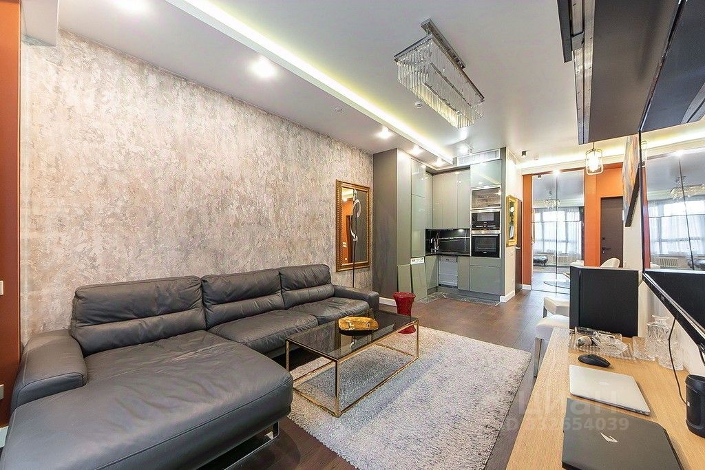 Студия, 40 м², 3/12 этаж