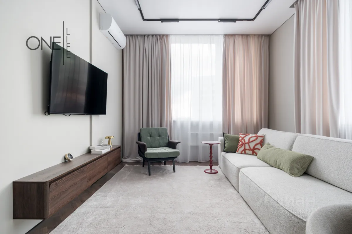 3-комн. квартира, 78,1 м², 26/40 этаж