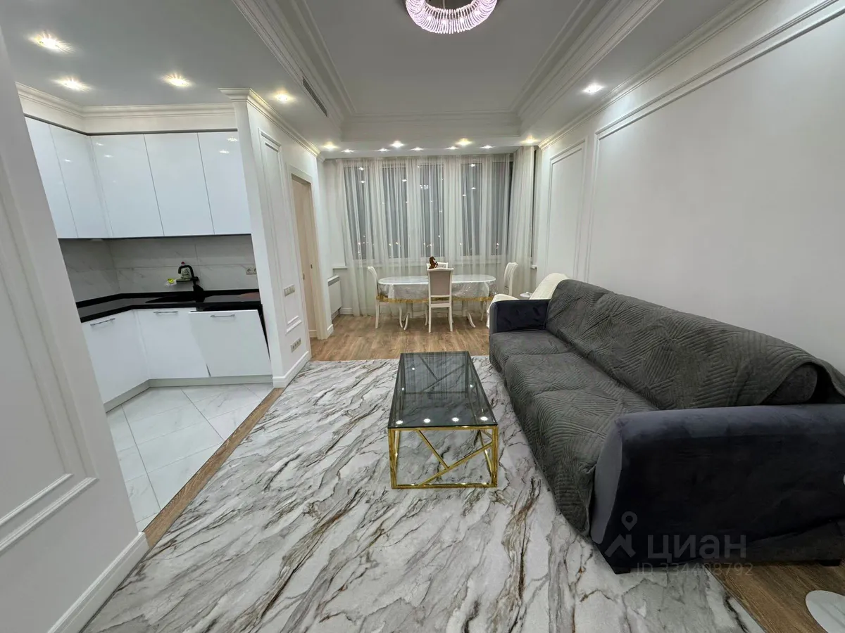 2-комн. квартира, 54 м², 7/25 этаж
