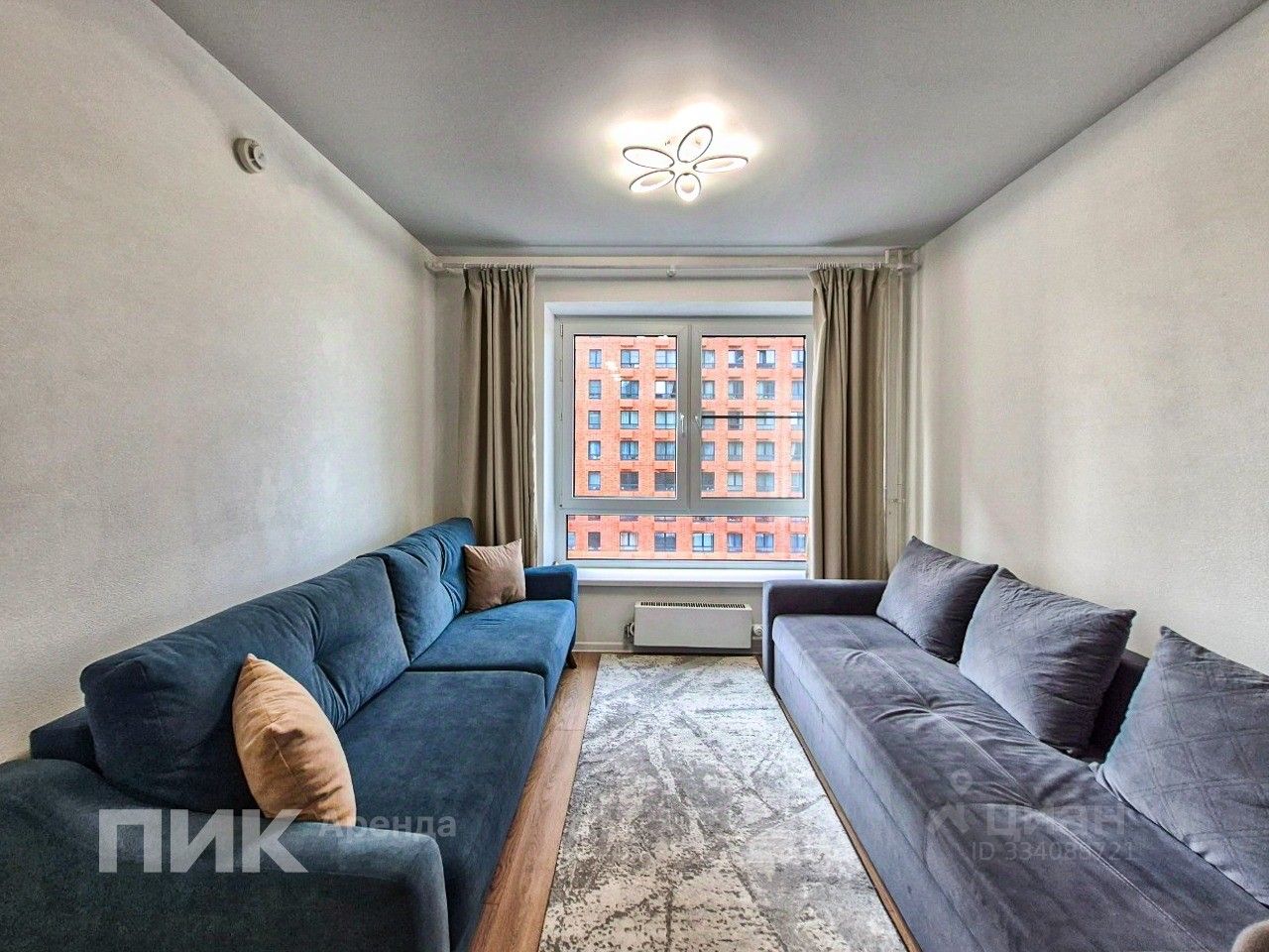 3-комн. квартира, 55,3 м², 11/16 этаж