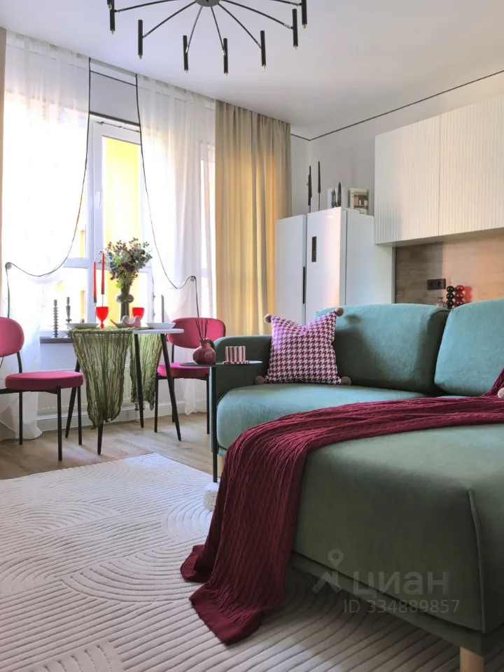 Студия, 24 м², 3/16 этаж