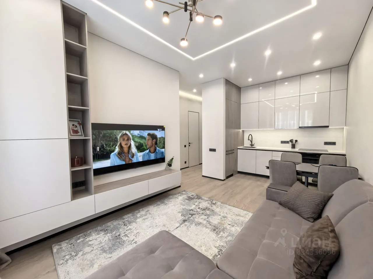 1-комн. квартира, 45 м², 35/46 этаж