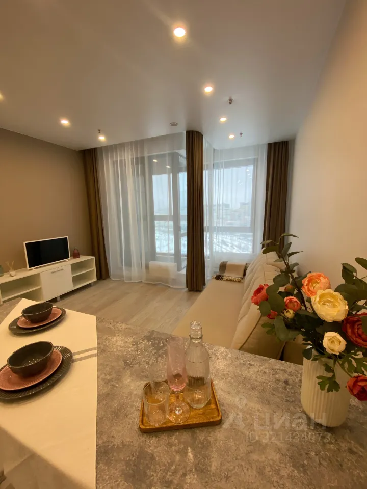 Апартаменты-студия, 32 м², 8/13 этаж