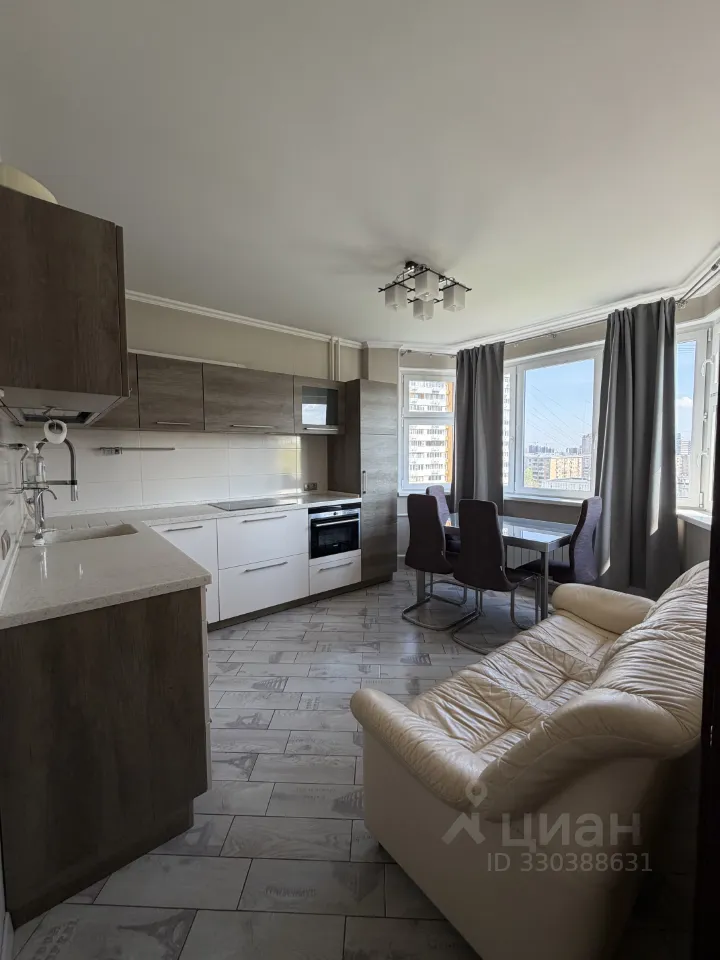 3-комн. квартира, 78 м², 12/17 этаж
