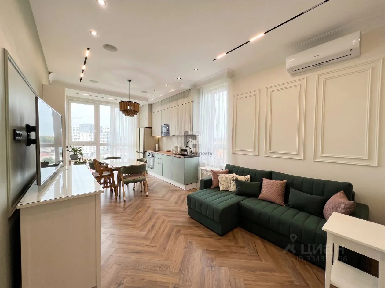 3-комн. квартира, 76 м², 10/15 этаж
