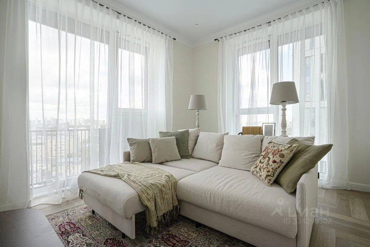2-комн. квартира, 55,4 м², 14/21 этаж