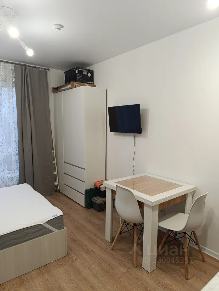 Студия, 19,8 м², 4/15 этаж
