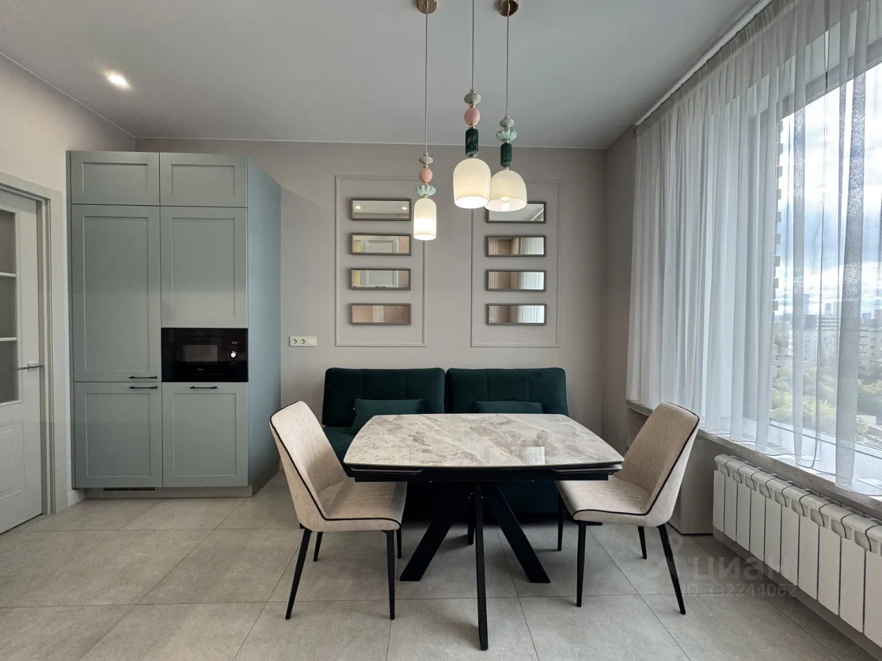 2-комн. квартира, 50 м², 10/20 этаж