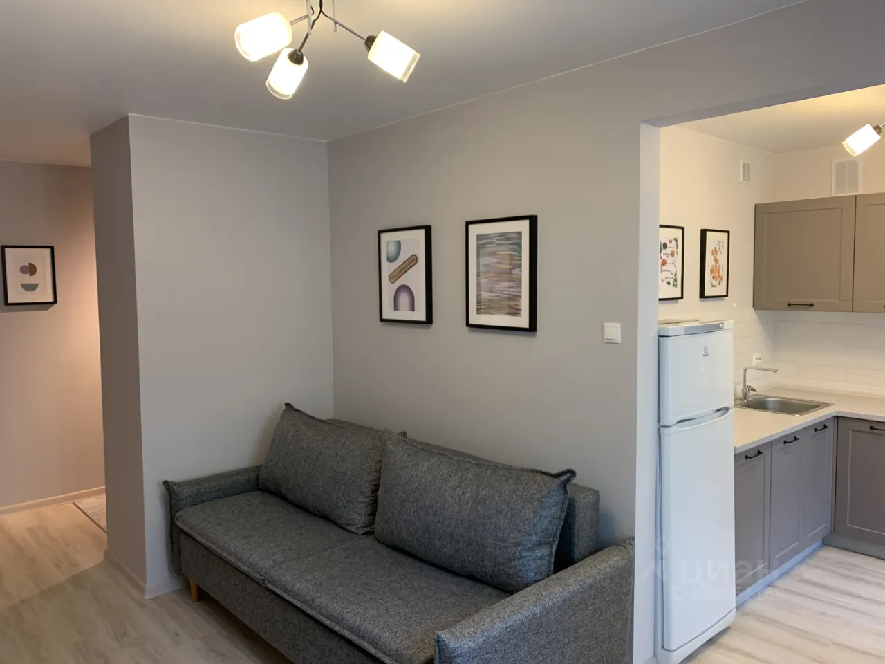 3-комн. квартира, 60 м², 2/9 этаж