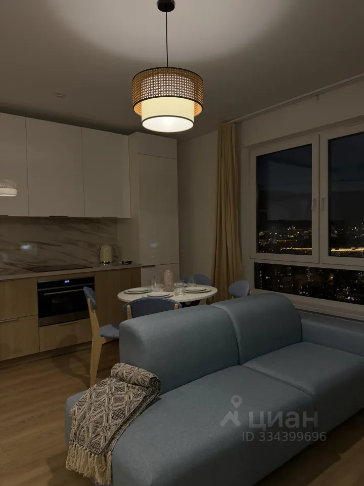 3-комн. квартира, 55 м², 31/33 этаж