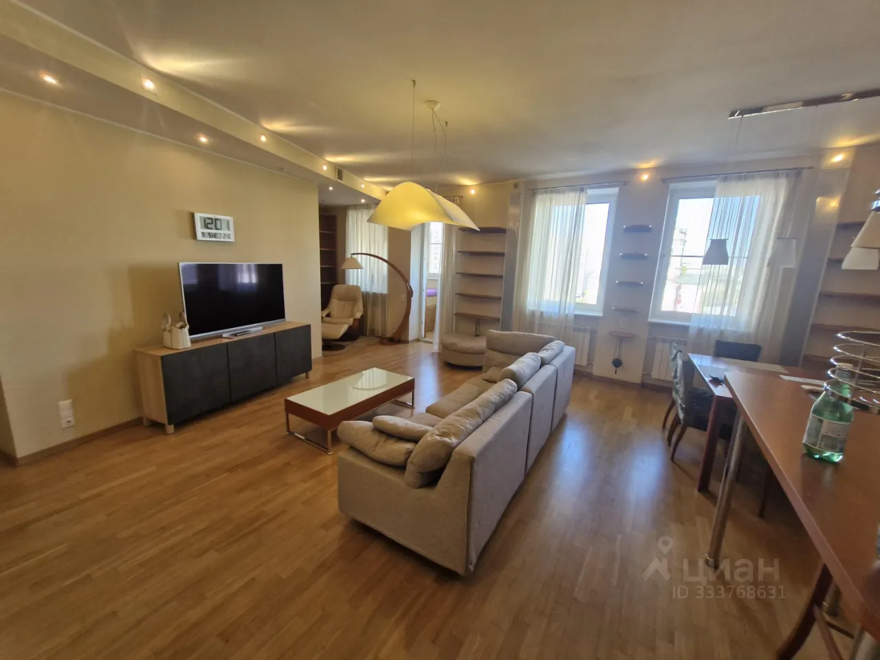 3-комн. квартира, 122,4 м², 8/9 этаж
