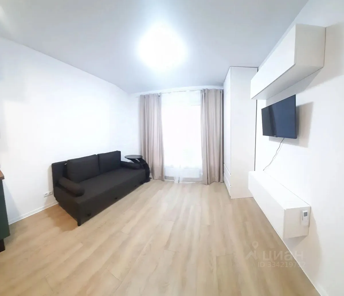 Студия, 19,7 м², 13/15 этаж