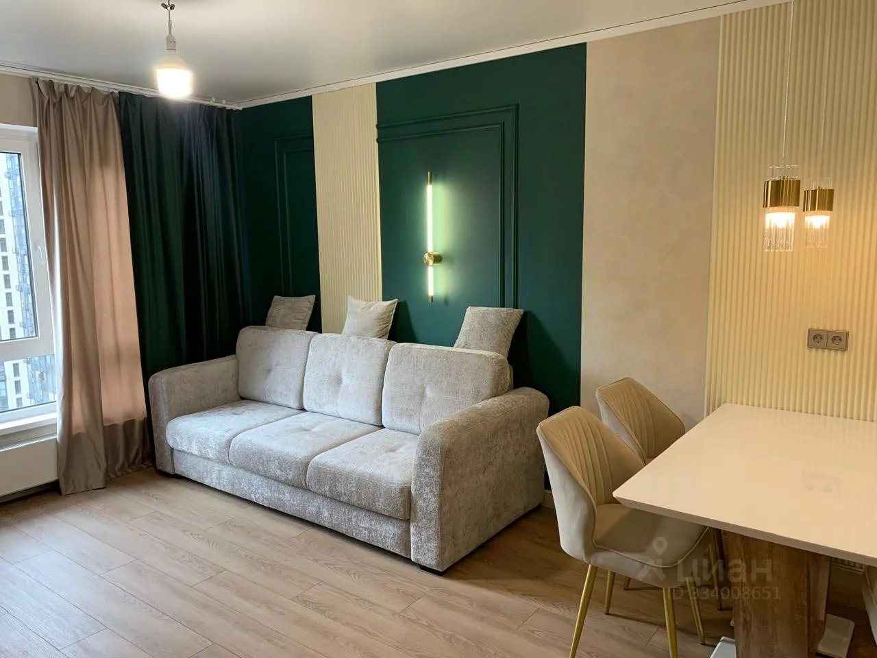 1-комн. квартира, 39 м², 17/19 этаж