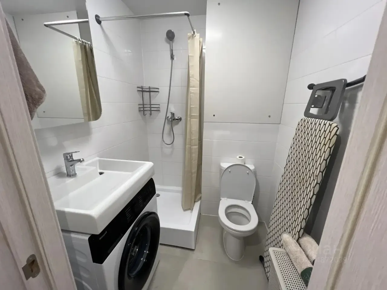 Студия, 23,4 м², 20/25 этаж