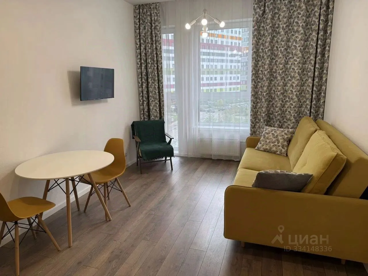 2-комн. квартира, 40 м², 4/11 этаж