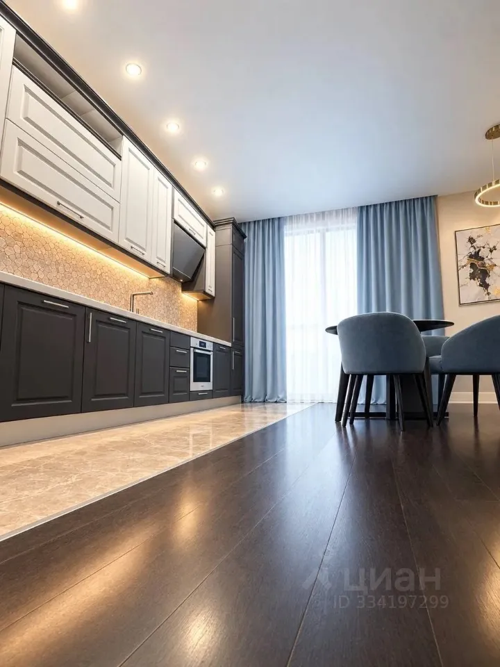 3-комн. квартира, 70 м², 4/37 этаж