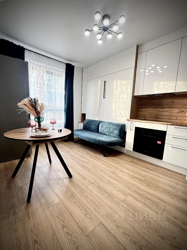 Студия, 22,5 м², 5/25 этаж