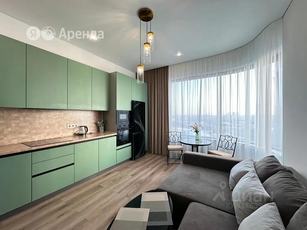 2-комн. квартира, 46 м², 24/48 этаж