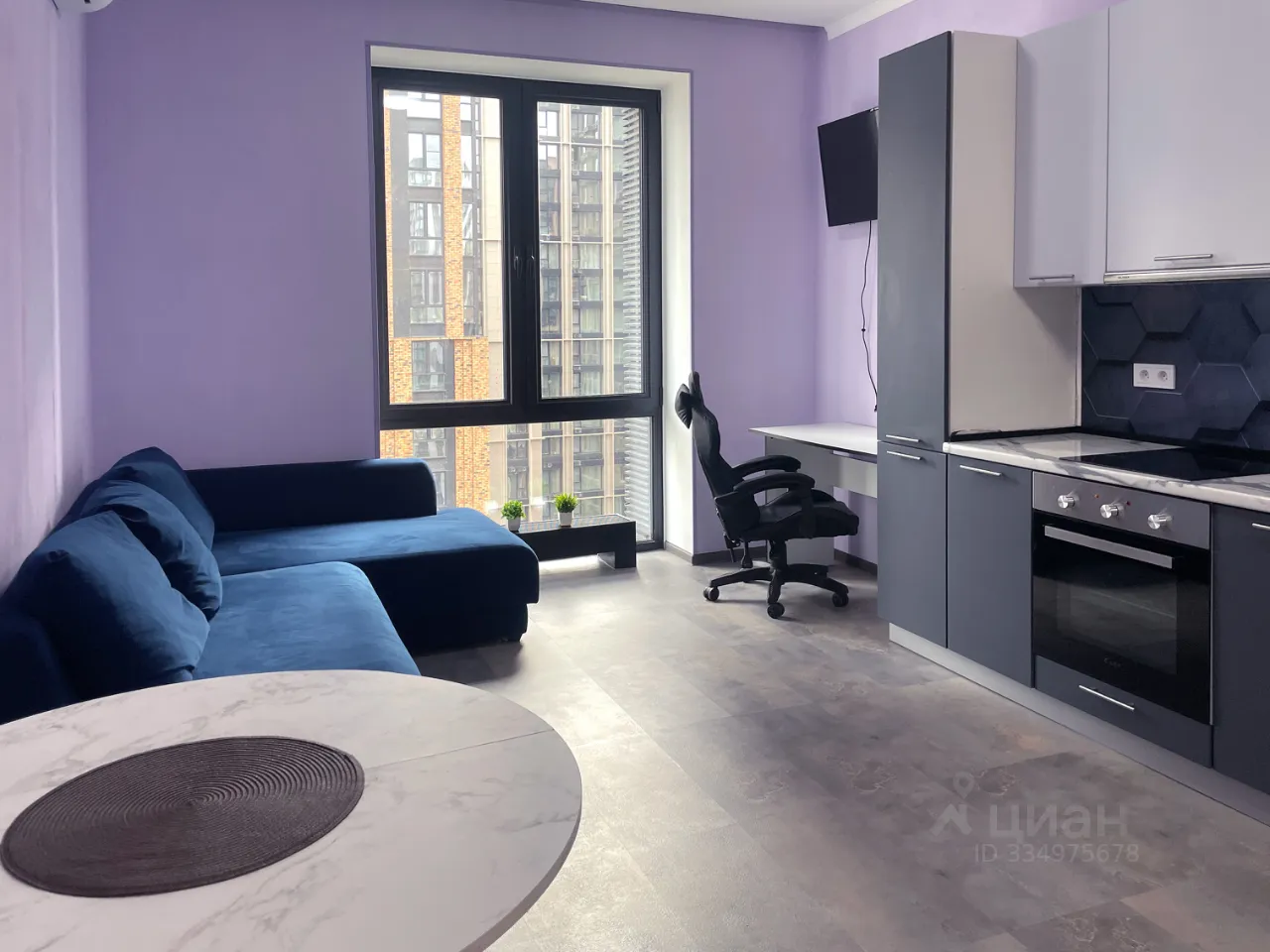 1-комн. квартира, 41 м², 19/30 этаж