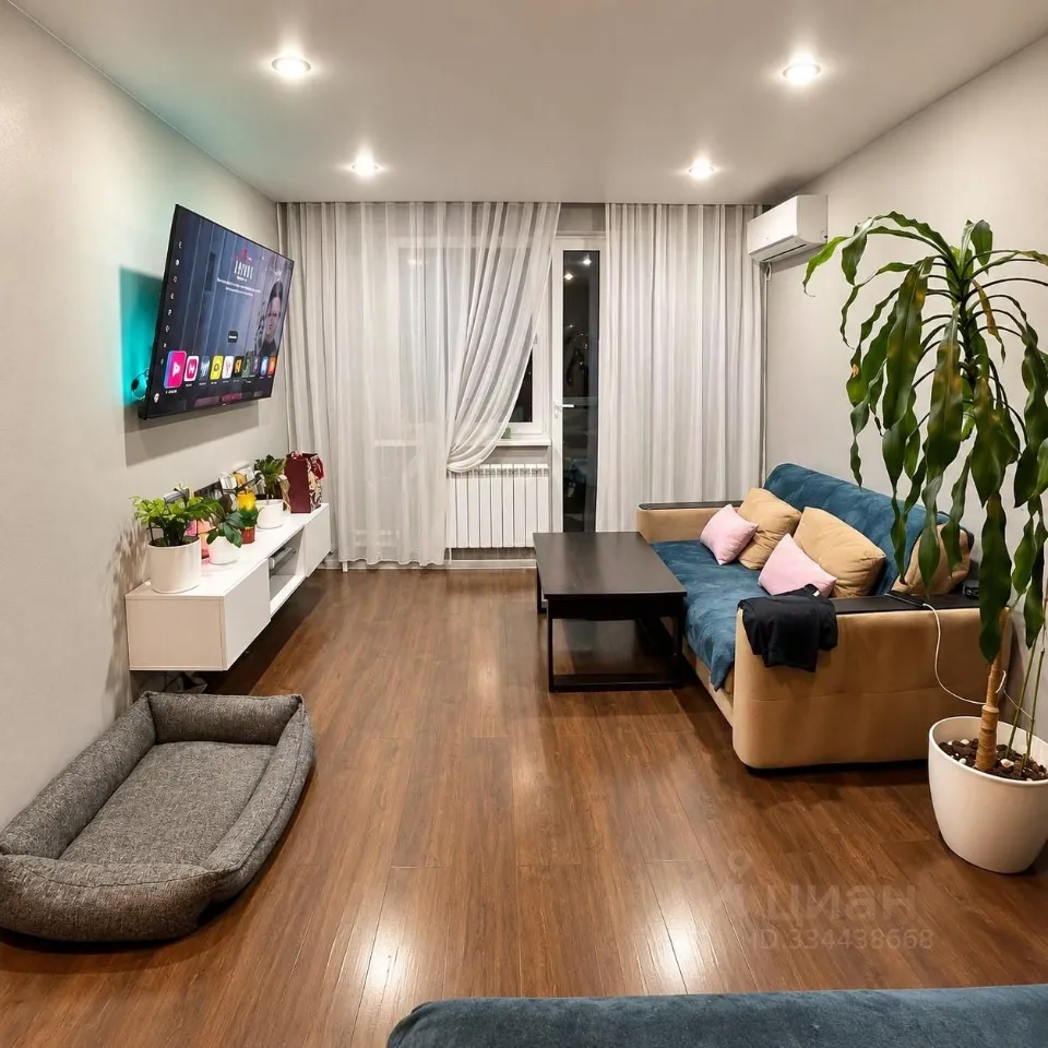 1-комн. квартира, 38 м², 6/17 этаж