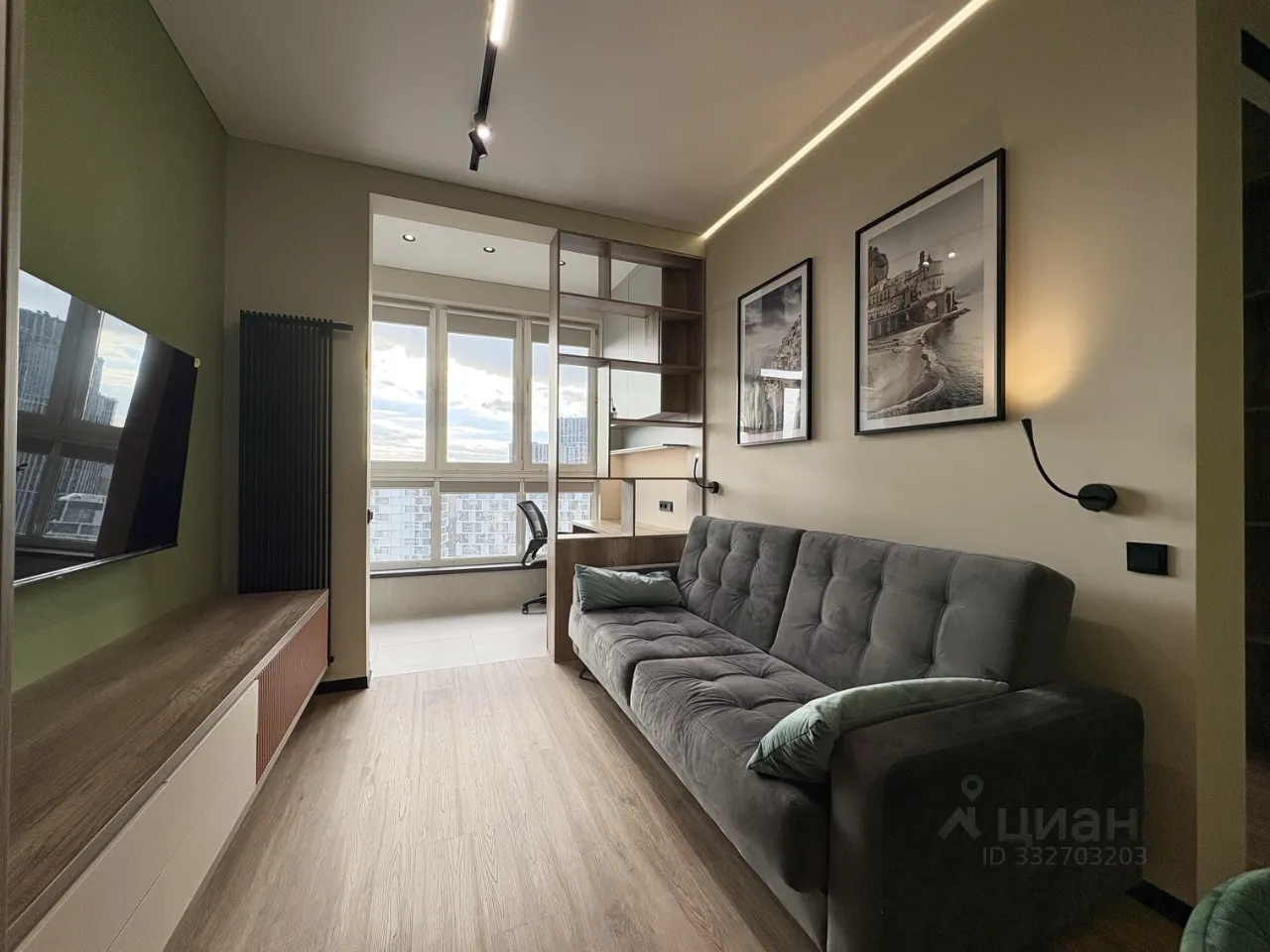 1-комн. квартира, 42 м², 29/43 этаж