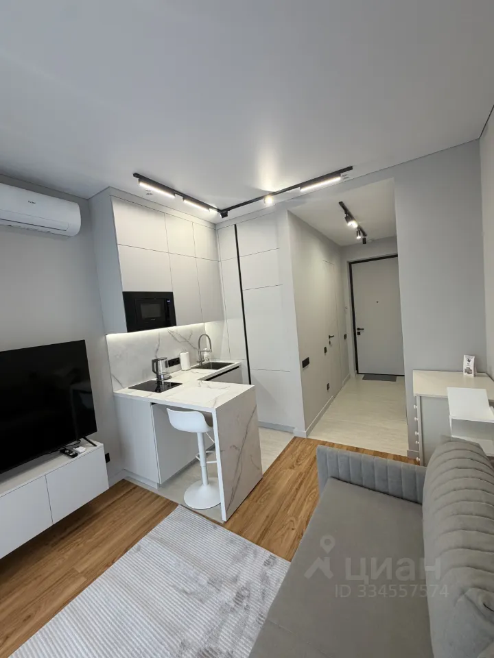 Студия, 25 м², 3/47 этаж
