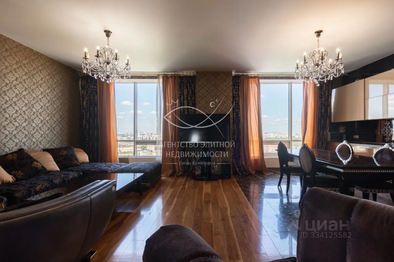 2-комн. квартира, 97 м², 29/34 этаж