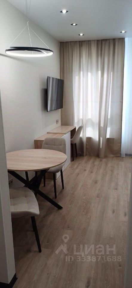 Студия, 23 м², 17/24 этаж
