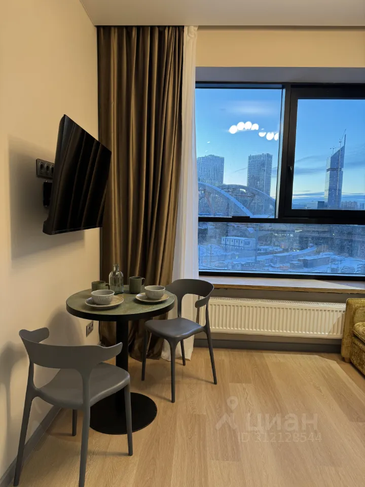 Студия, 20 м², 4/34 этаж