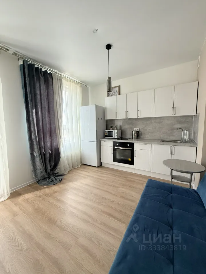 Студия, 25,5 м², 10/17 этаж