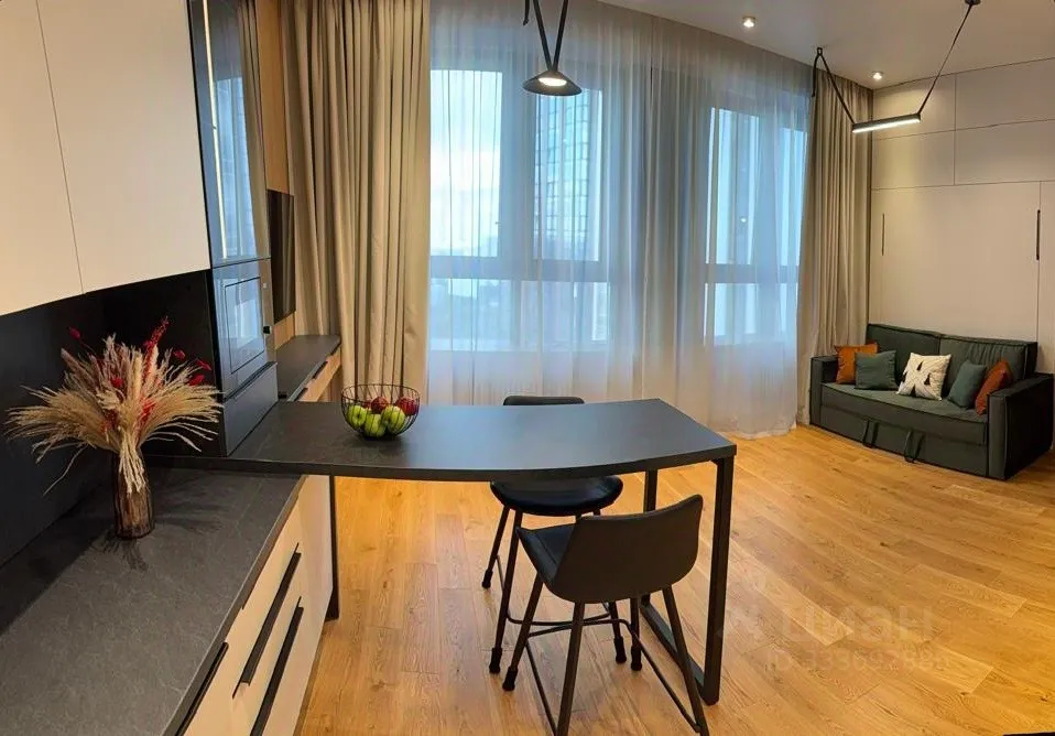 Студия, 35 м², 34/46 этаж