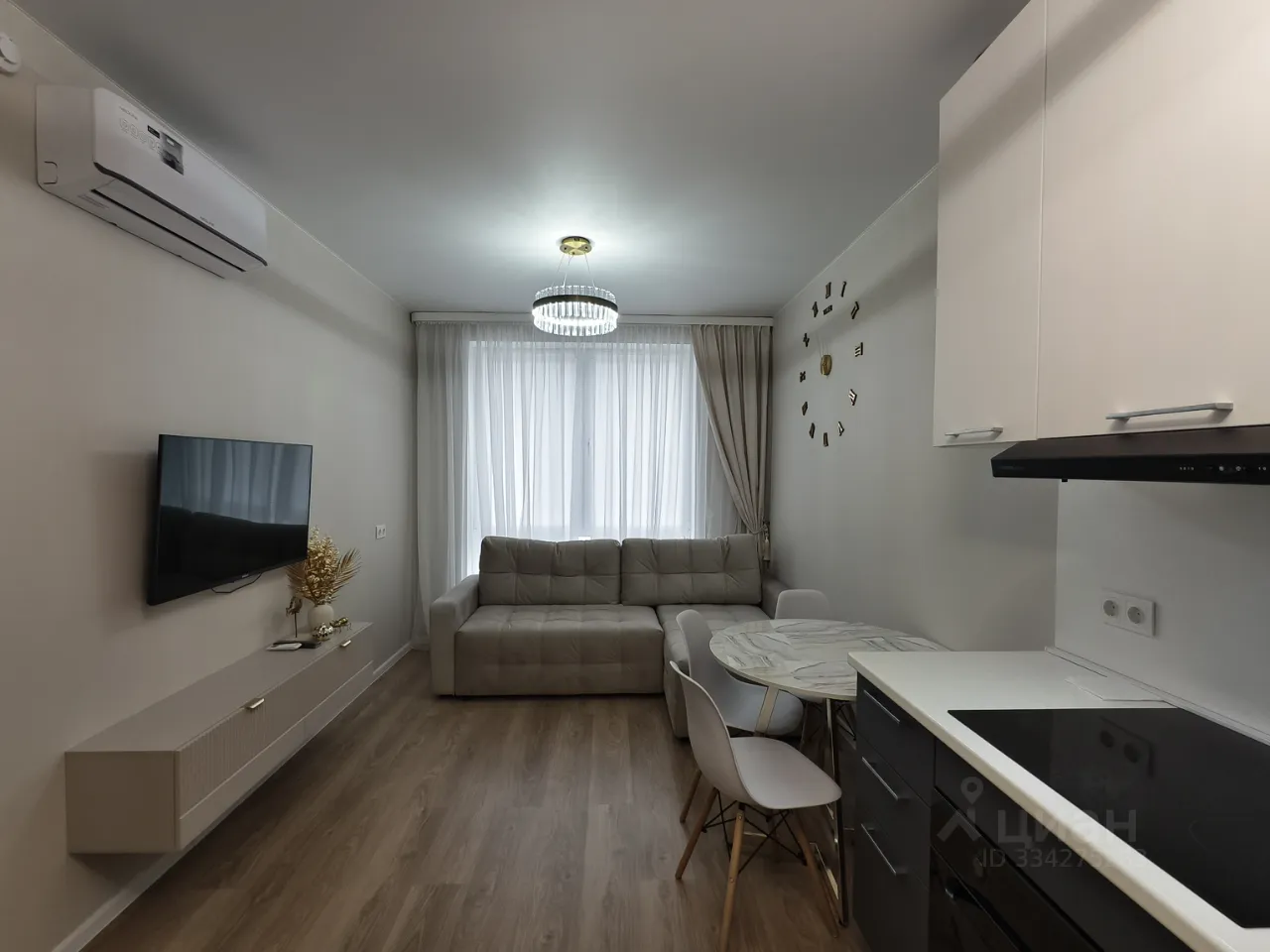 1-комн. квартира, 33,8 м², 2/14 этаж