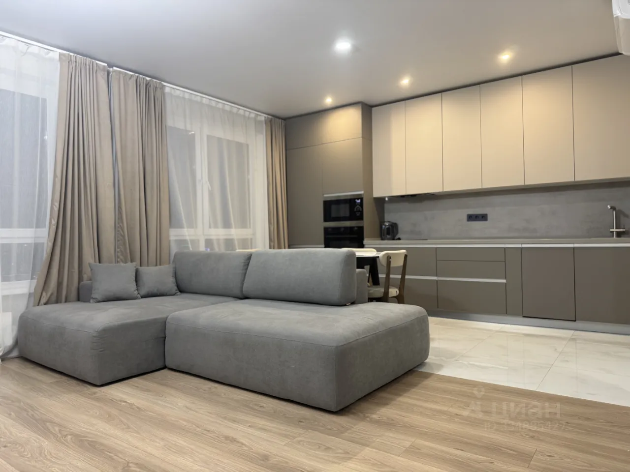 3-комн. квартира, 61,5 м², 25/33 этаж