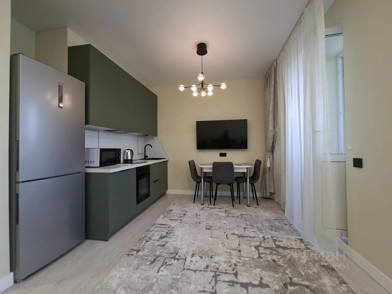 Студия, 30 м², 6/14 этаж