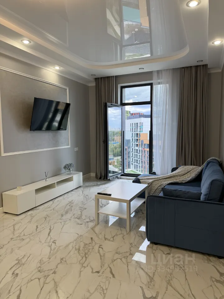 1-комн. квартира, 57 м², 8/19 этаж