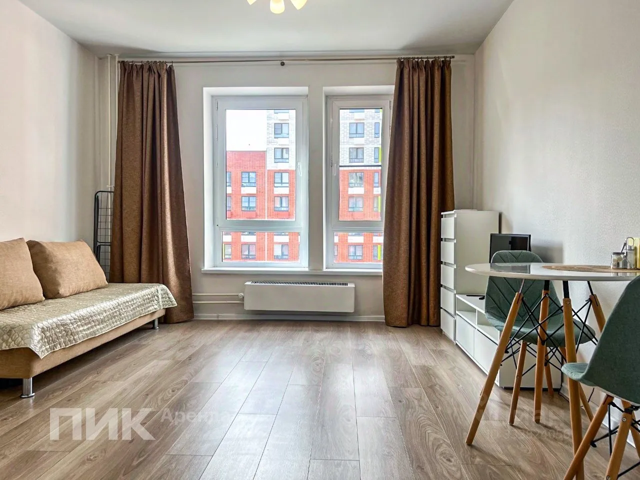 Студия, 21,6 м², 5/9 этаж