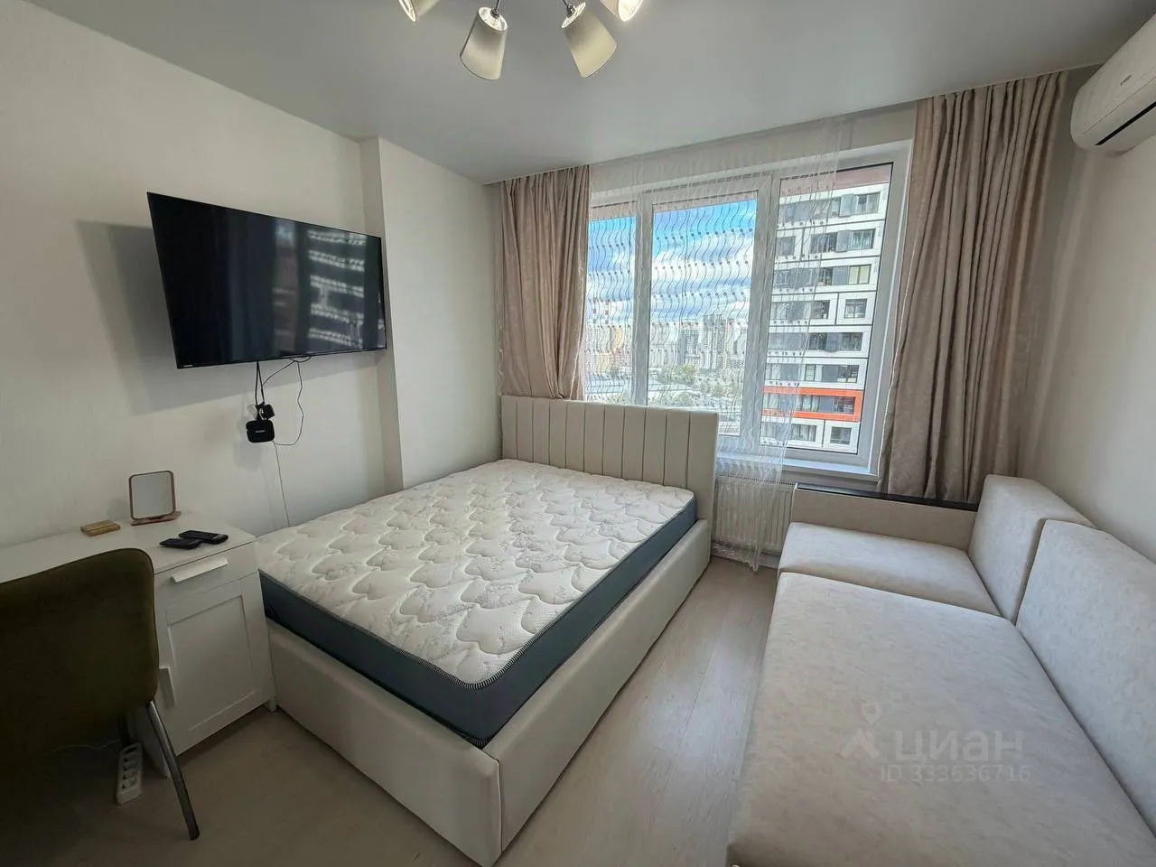 1-комн. квартира, 35,5 м², 18/31 этаж