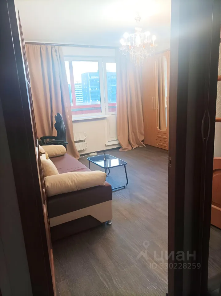 1-комн. квартира, 42 м², 11/12 этаж