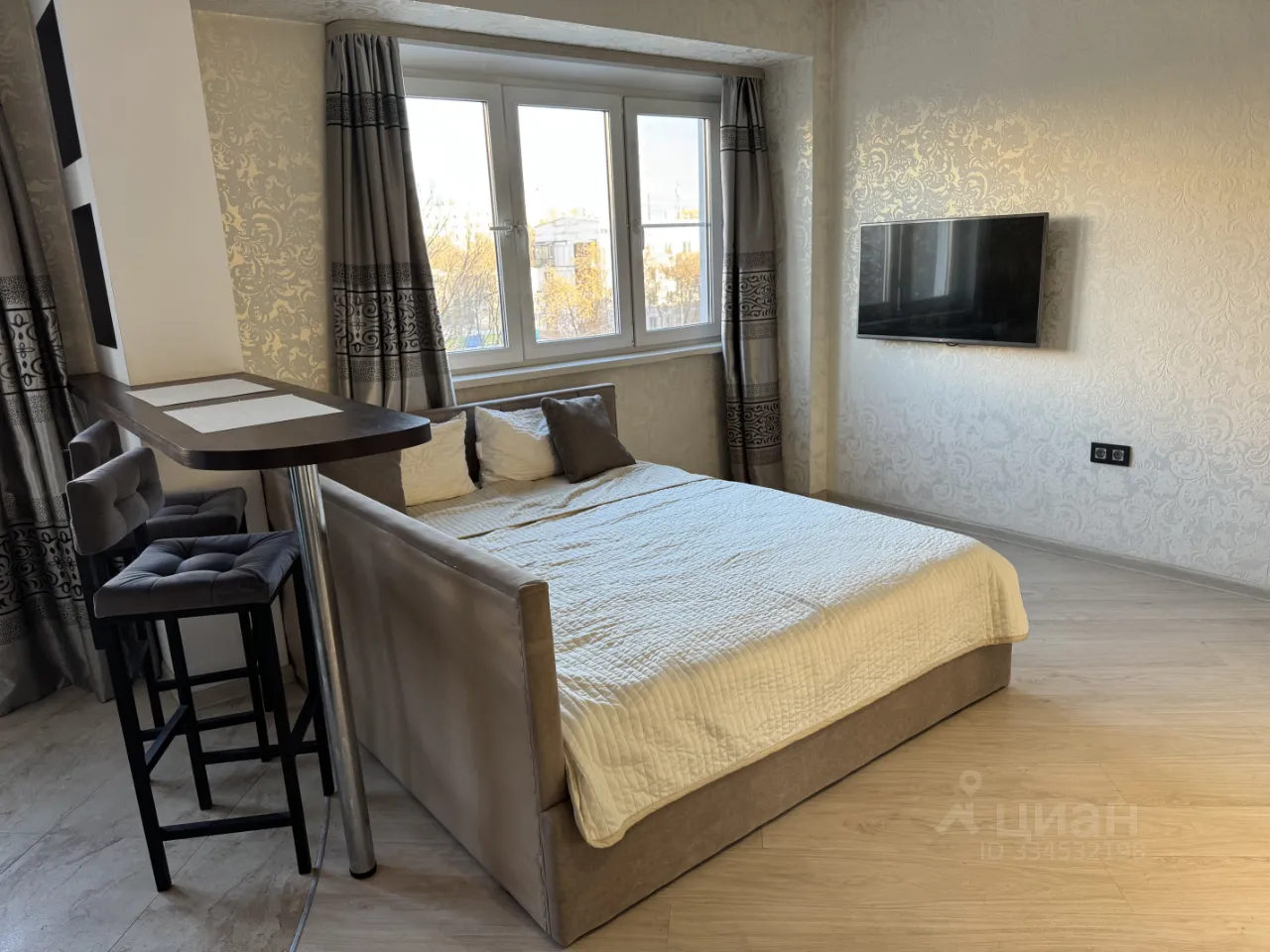 Студия, 27 м², 5/13 этаж