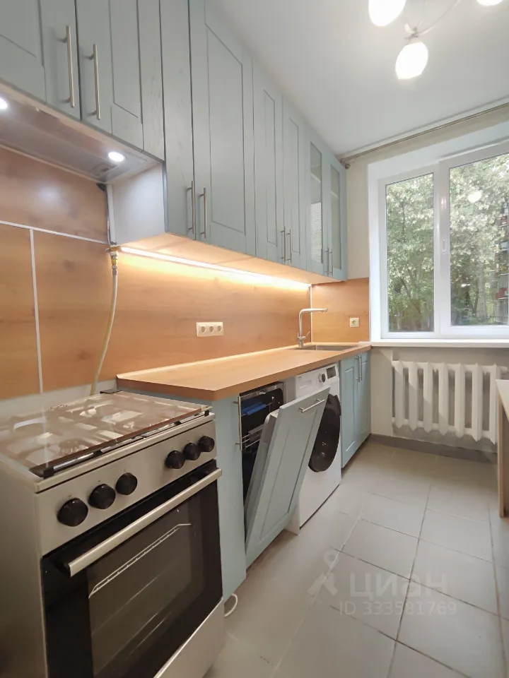 3-комн. квартира, 47,3 м², 1/5 этаж