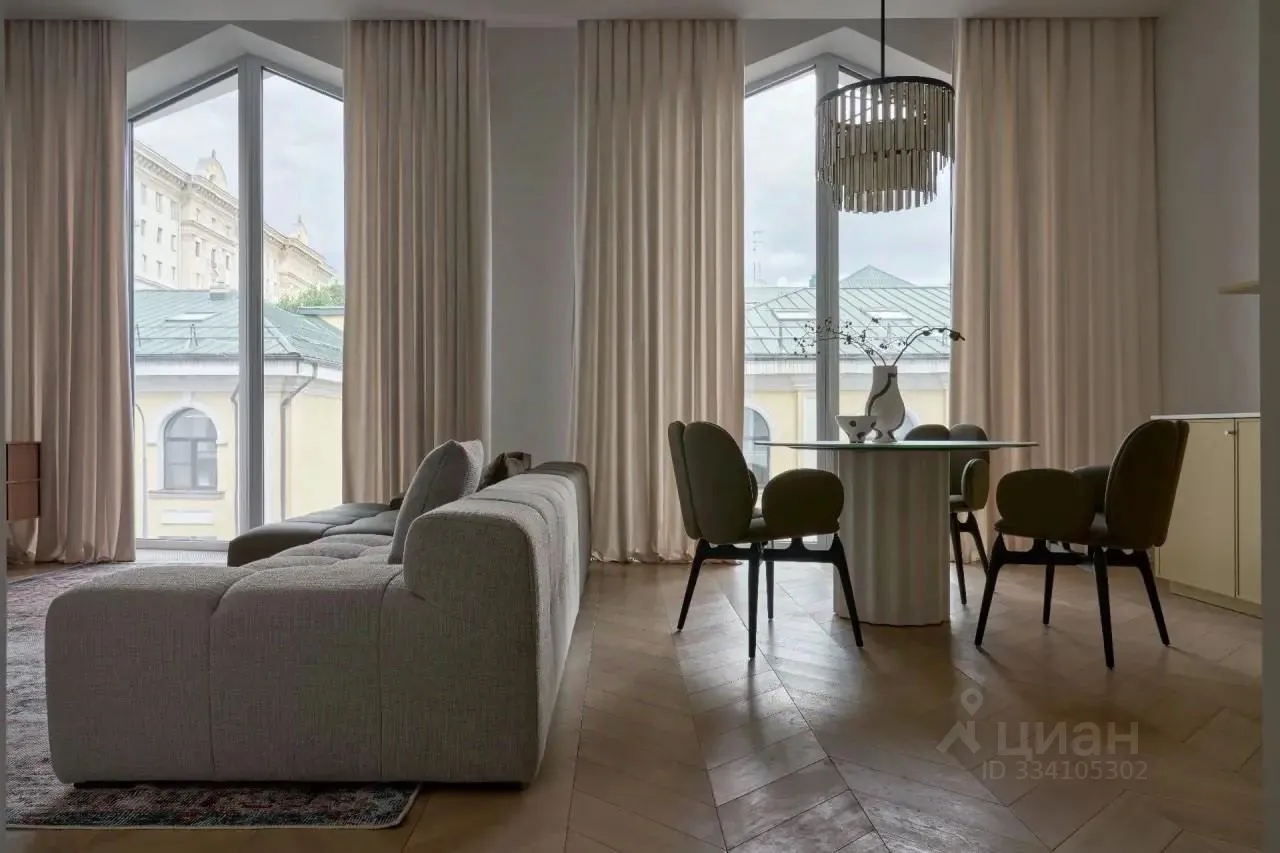 2-комн. апартаменты, 90,2 м², 3/5 этаж